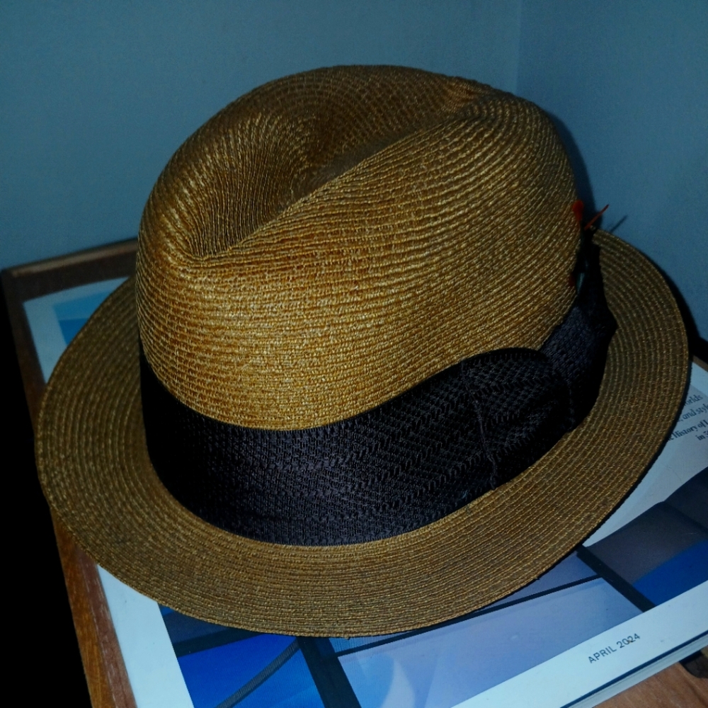 Mens MILANO Weave Fedora